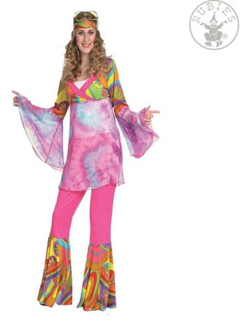 Hippie dames kostuum, Ophalen of Verzenden
