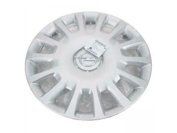 ORIGINELE GM Opel Wielkap Radial Cover 14 Inch ZILVER Adam C, Ophalen of Verzenden, Nieuw