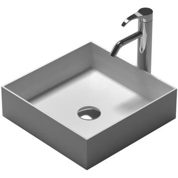 Sanifun wastafel Aqua 380 x 380 x 110 mm, Doe-het-zelf en Bouw, Nieuw, Overige typen