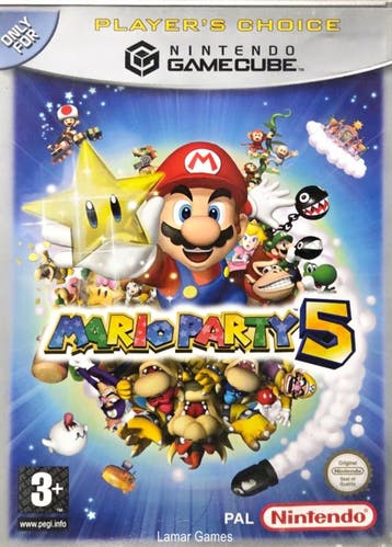 Mario party 5 players choice (GameCube Used Game), Ophalen of Verzenden, Nieuw