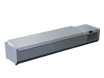 SARO Opzet koelvitrine met deksel - 1/3 GN - VRX 1800 S/S, Verzenden, Nieuw in verpakking, Koelen en Vriezen