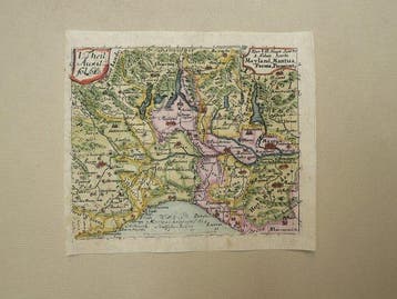 Italie - Lombardie, Milan, Piémont, Turin, Ligurie, Gênes;, Livres, Atlas & Cartes géographiques