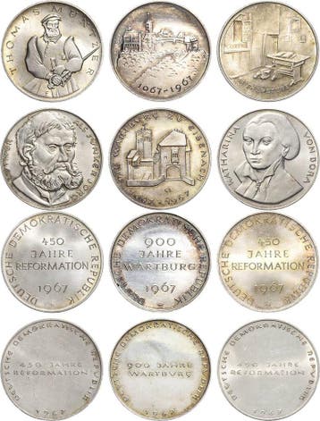 Zilver medaille 1967 Reformation-ereignisse en Jubilaeen, Verzenden