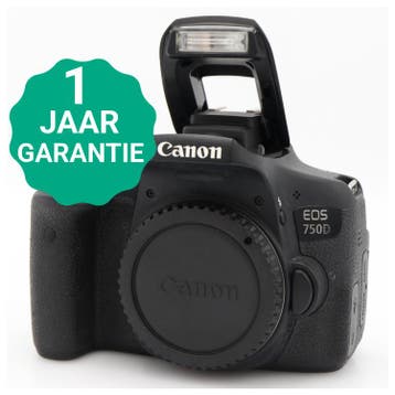 Canon EOS 750D body | Tweedehands, Audio, Tv en Foto, Fotocamera's Digitaal, Verzenden, Zo goed als nieuw, Canon