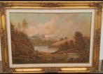 Italiaanse school (XX) - Paesaggio, Antiek en Kunst