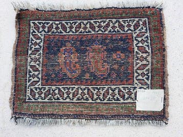Tapis - 35 cm - 25 cm - Entièrement noué mai
