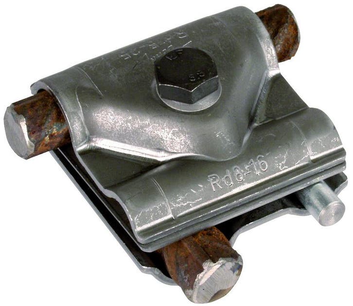 Dehn Maxi MV Clamp St/Bare Rd 8-16/15-25mm With Screw, Doe-het-zelf en Bouw, Elektriciteit en Kabels, Verzenden