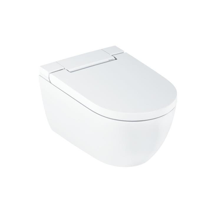 DoucheWC Geberit AquaClean Alba | Afstandsbediening | Wit, Bricolage & Construction, Sanitaire, Douche, Enlèvement ou Envoi