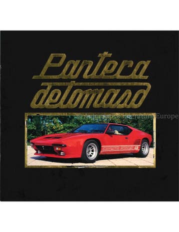 1988 DE TOMASO PANTERA GT5 S BROCHURE FRANS, Nieuw