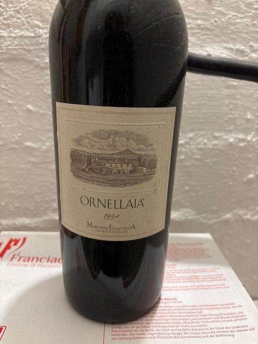 1994 Tenuta dell Ornellaia, Ornellaia - Bolgheri - 1 Magnum, Collections, Vins