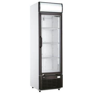 Drankenkoeling | 282L | Zwart/Wit | 0°C/+10°C | Statisch +, Verzenden, Nieuw in verpakking