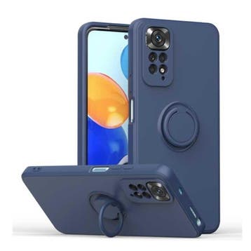 Xiaomi Mi 12 Pro Hoesje met Ring Kickstand en Magneet -, Verzenden