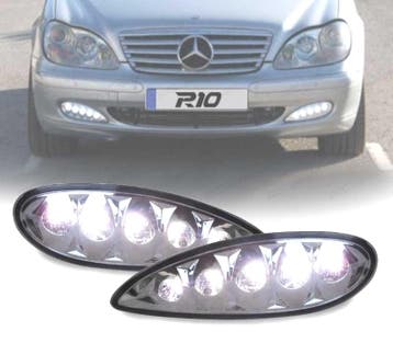 Calandres Led Antibrouillard Led Pour Mercedes S W220 02-05, Verzenden