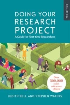Doing Your Research Project: A Guide for First-time Research, Verzenden, Judith Bell