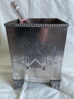 Refroidisseur à vin - Cache-pot antique en métal argenté /, Antiquités & Art, Antiquités | Ustensiles de cuisine