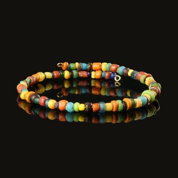 Oud-Romeins, Keizerrijk Armband met veelkleurige glazen