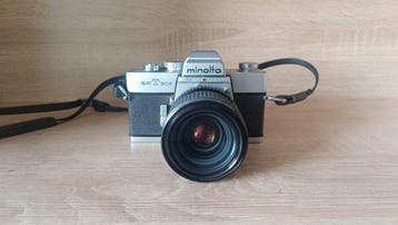 Minolta SR-T 303 + MD Zoom Rokkor 3.5/35-70mm | Analoge, Nieuw