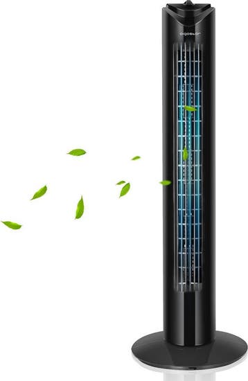 Torenventilator - Fluisterstil - Oscillatie - Zwart - Aigost, Verzenden, Nieuw