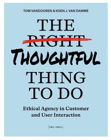 The Thoughtful Thing To Do | Tom Vandooren; Koen J. Damme, Boeken, Verzenden, Nieuw, Tom Vandooren; Koen J. Damme