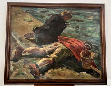 Krikor Bedikian (1908-1981) - Giovani al molo