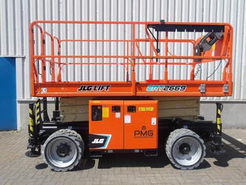 Veiling: Schaarhoogwerker JLG ERT2669 10m 2022 Nieuw, Ophalen