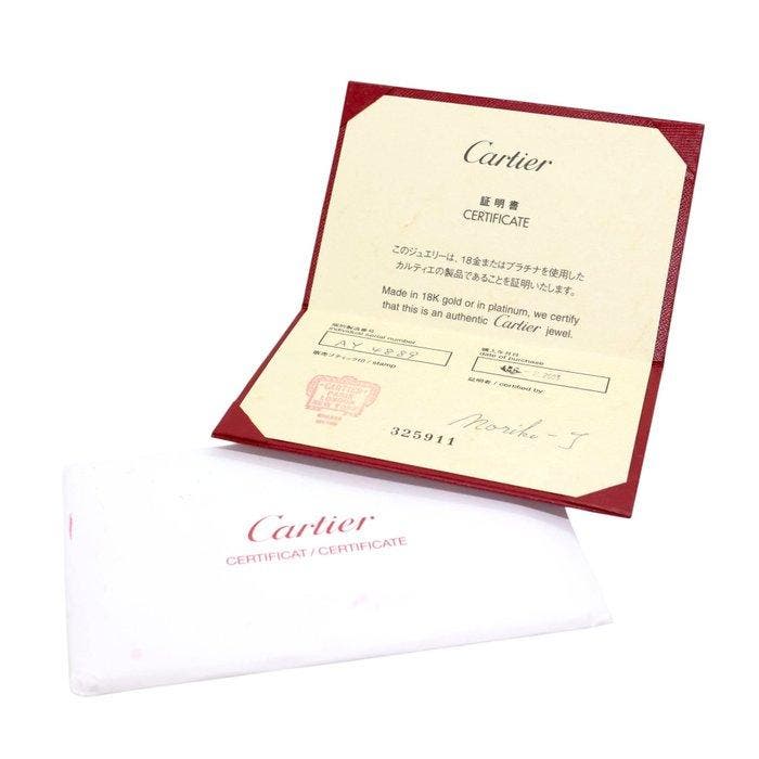 Cartier - Ring - C2 Ring - 18 karaat Witgoud -, Bijoux, Sacs & Beauté, Bagues