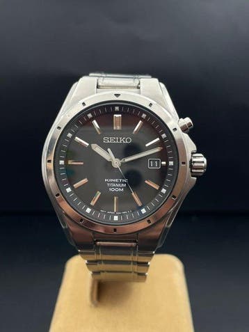 Seiko - Kinetic - Zonder minimumprijs - 5M82-0B6 - Heren -