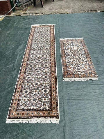 2 stuks Herati-lopers - Vloerkleed - 270 cm - 72 cm, Huis en Inrichting, Stoffering | Tapijten en Vloerkleden, Nieuw