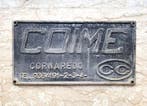 Coime Cornaredo - Industriële plaat - Plaque - Metaal
