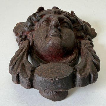 Antique Heurtoir de porte - 1930-1940 - Pallas Athena, Antiquités & Art