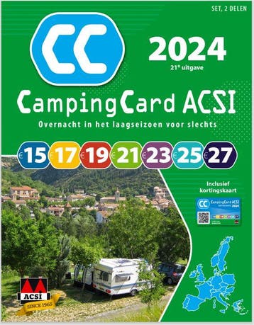CampingCard ACSI 2024 Nederlands - ACSI Campinggids ACSI, Boeken, Reisgidsen, Verzenden, Gelezen, ACSI
