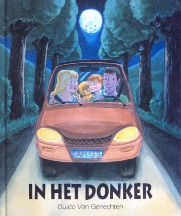 IN HET DONKER 9789068223132 Guido Van Genechten, Boeken, Kinderboeken | Kleuters, Verzenden, Gelezen, Guido Van Genechten