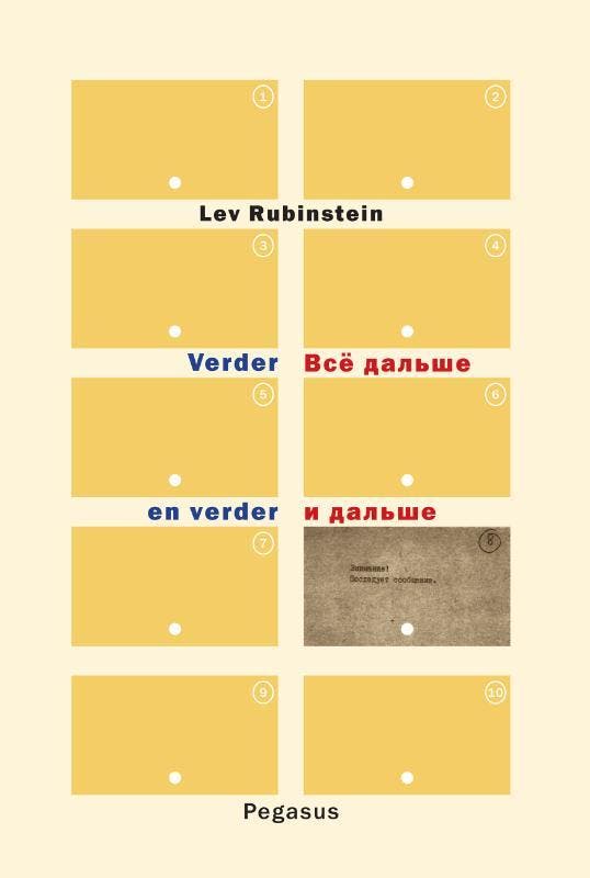 Verder en verder 9789061434061 Lev Rubinstein, Livres, Poèmes & Poésie, Envoi