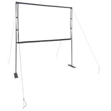 vidaXL Projectiescherm met standaards 90 inch 16:9, Verzenden, Nieuw