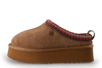 Nelson Pantoffels in maat 39 Cognac, Verzenden, Pantoffels of Sloffen