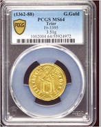 Duitsland, Trier. Goldgulden 1366-1368 (PCGS MS64 - Top Pop)