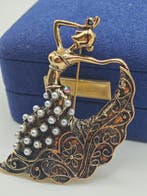 Sans prix de réserve - Broche Plaqué or, Argent, Argent, Bijoux, Sacs & Beauté, Bijoux anciens