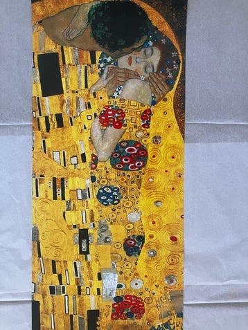 Gustav Klimt (after) - El beso