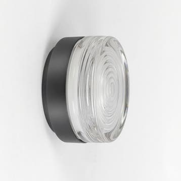 Wandverlichting modern Liam Opbouwspot Zwart, Verzenden
