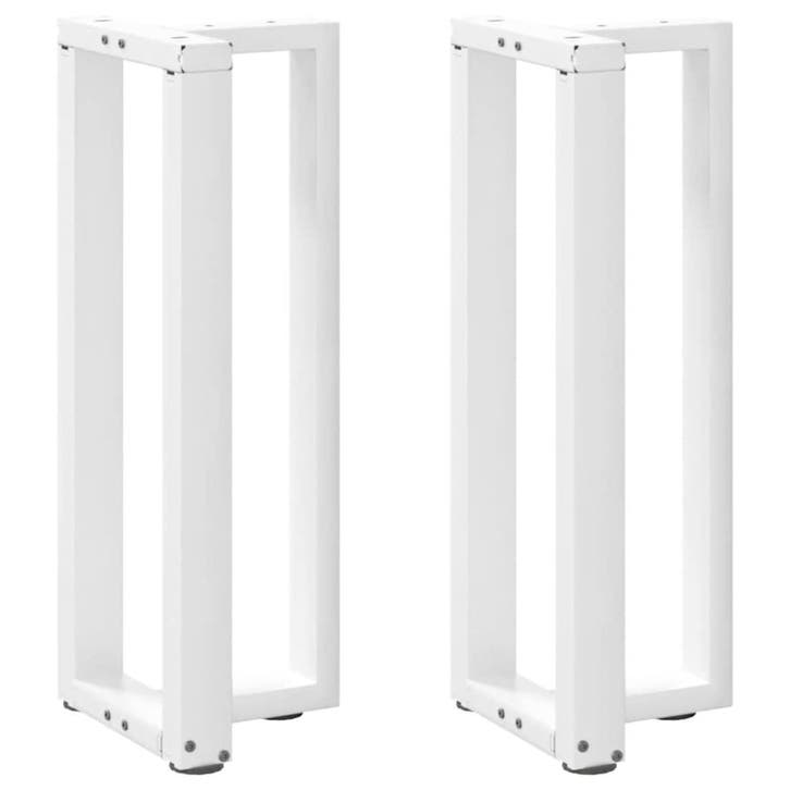 vidaXL Console tafelpoten 2 st T-vormig 38x25x(72-73) cm, Maison & Meubles, Pièces pour table, Envoi