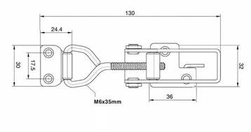 Roestvrijstalen spansluiting 80mm, Tuin en Terras, Verzenden, Nieuw