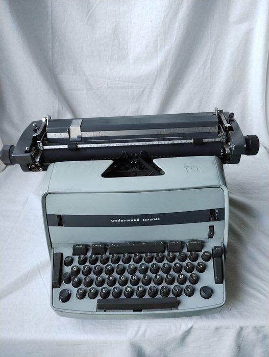 Underwood Scriptor - Machine à écrire - 1960-1970, Antiquités & Art, Art | Objets design