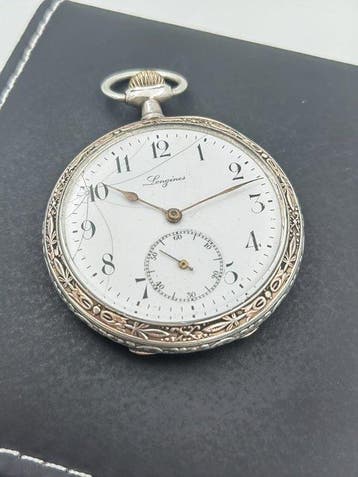 Longines - Silver Pocket Watch - 1900-1949, Nieuw