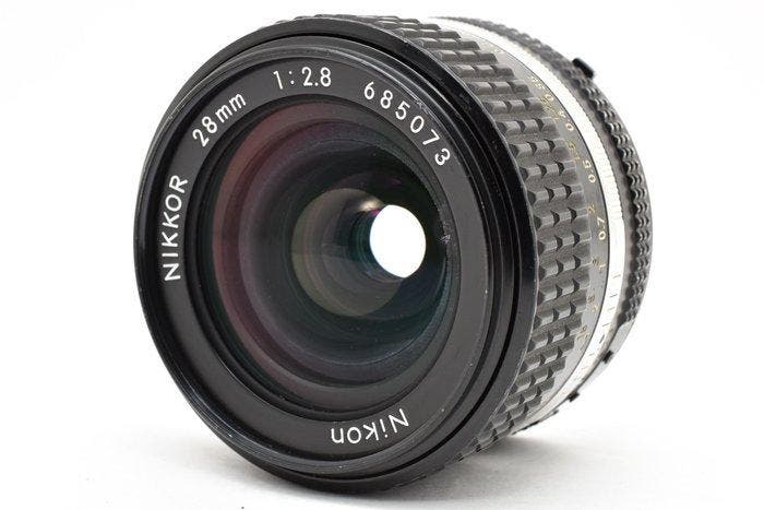 Nikon Ai-s Nikkor 2.8/28mm | Groothoeklens, Audio, Tv en Foto, Fotocamera's Analoog