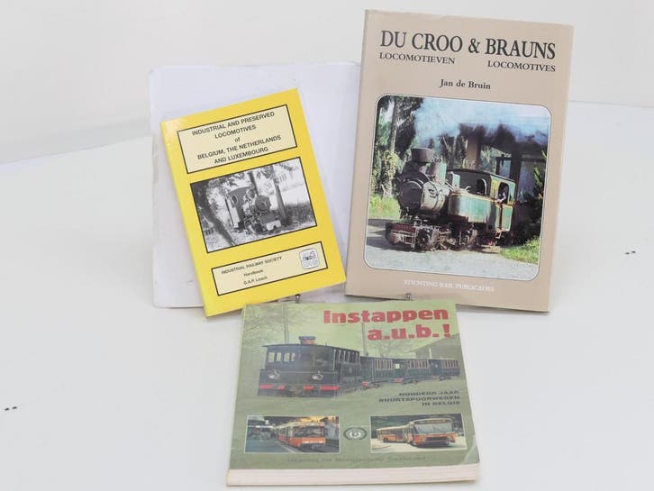Boekenset industriële en buurtspoorlocomotieven (3 boeken.., Boeken, Vervoer en Transport, Nieuw, Ophalen of Verzenden
