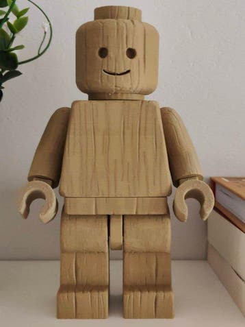 Lego - Big Minifigure - Classic Birch - Custom item