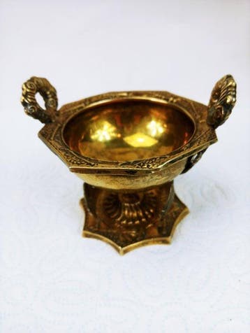 Zoutvat - .875 (84 Zolotniki) zilver - Zoutstrooier Rusland