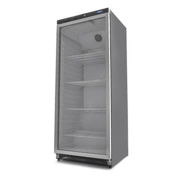 Koelkast - 600 L - Zwart - met Glazen Deur, Verzenden