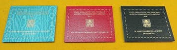 Vatican. 2 Euro 2013/2019 (5 coins) (Sans prix de réserve)