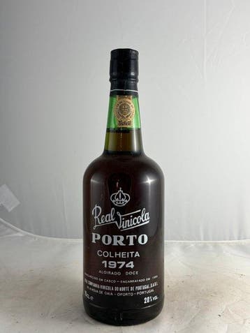 1974 Real Vinicola - Colheita Port, Tawny - Embouteillé en, Nieuw